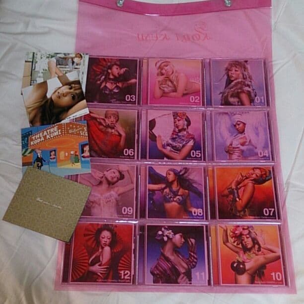 おまけ付！倖田來未12週連続発売シングルCD&ウォールポケット◆限定品