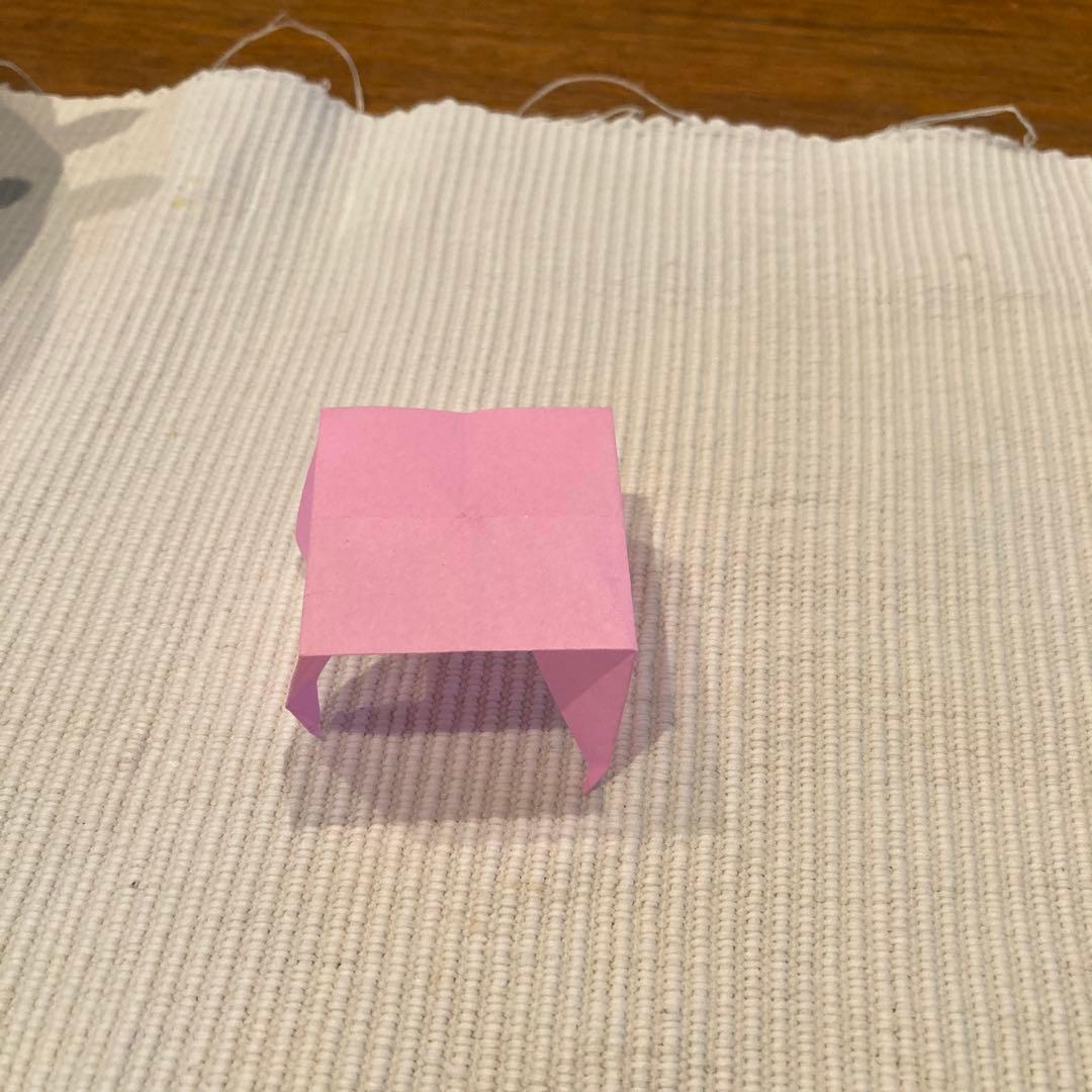 折り紙作品 船に乗る鶴