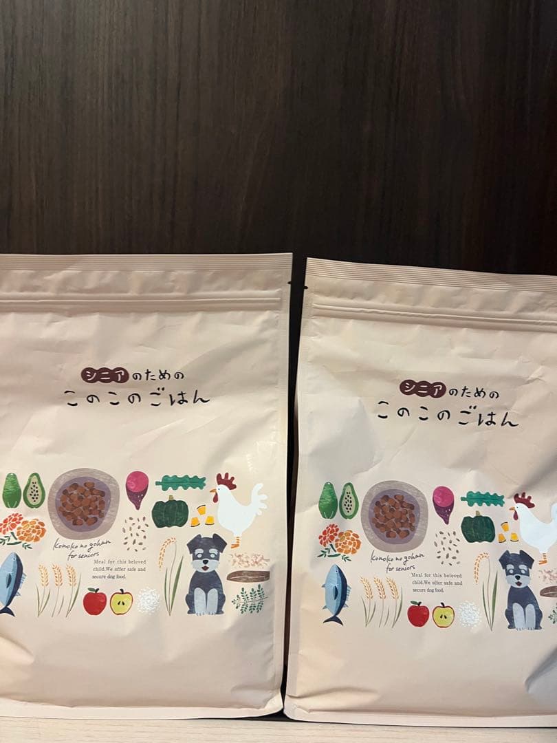 シニアのための　このこのごはん ドッグフード 1kg