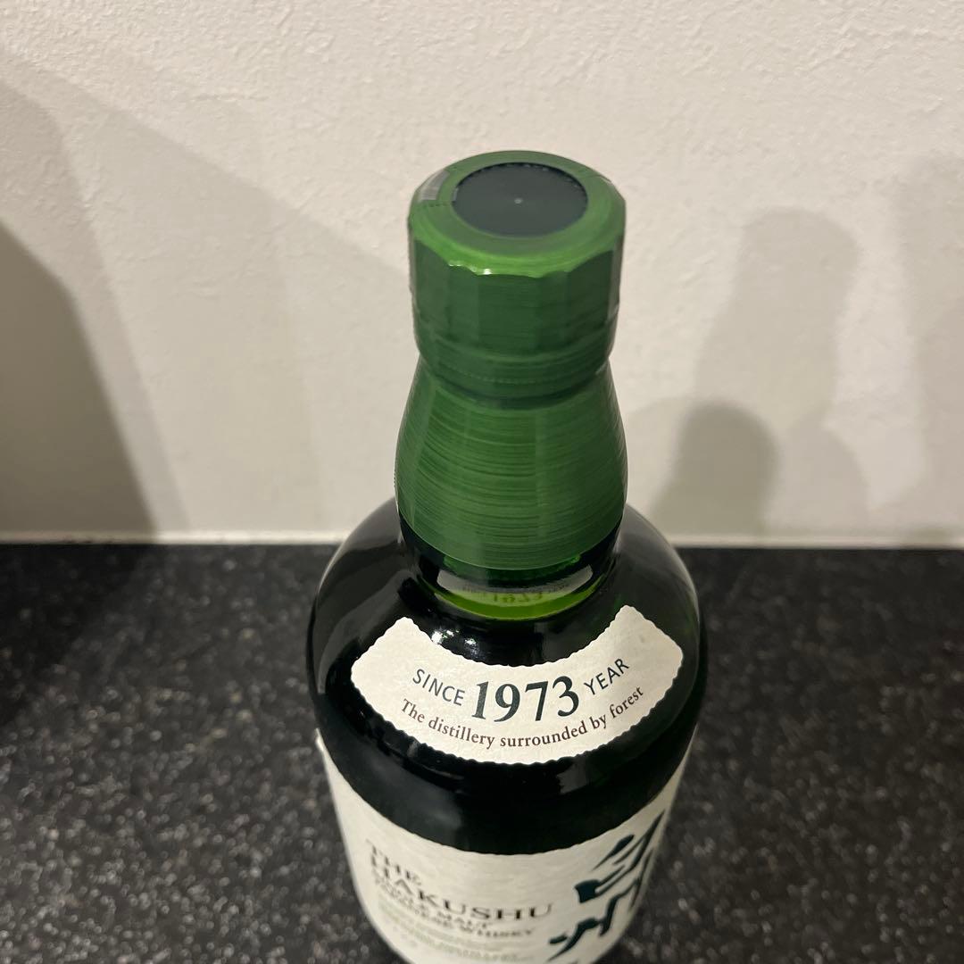 白州 シングルモルトウイスキー 700ml (箱付き)