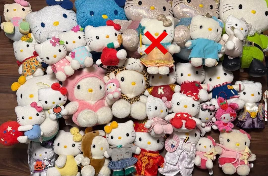 【~1/22まで】ハローキティ ぬいぐるみ まとめ売り 平成
