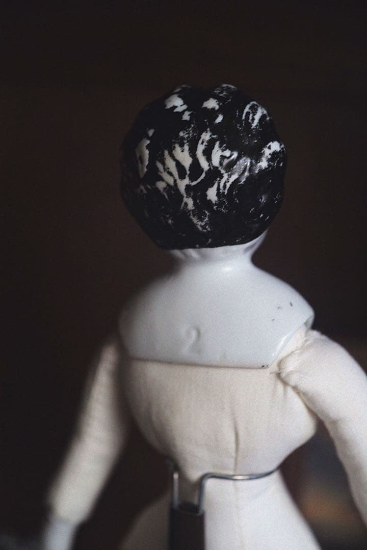 アンティーク チャイナヘッドドール ビスクドール アンティークドール