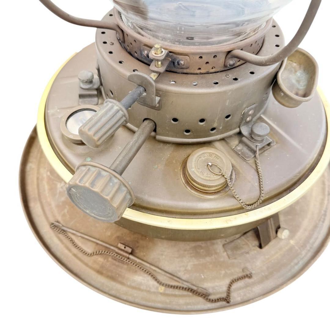 【激レア】ニッセン（日本船燈）IS-3 石油ストーブ 真鍮製 ゴールドフレーム