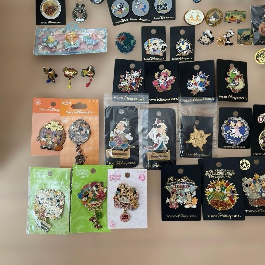 東京ディズニーシー　ピンバッジ　まとめ売り