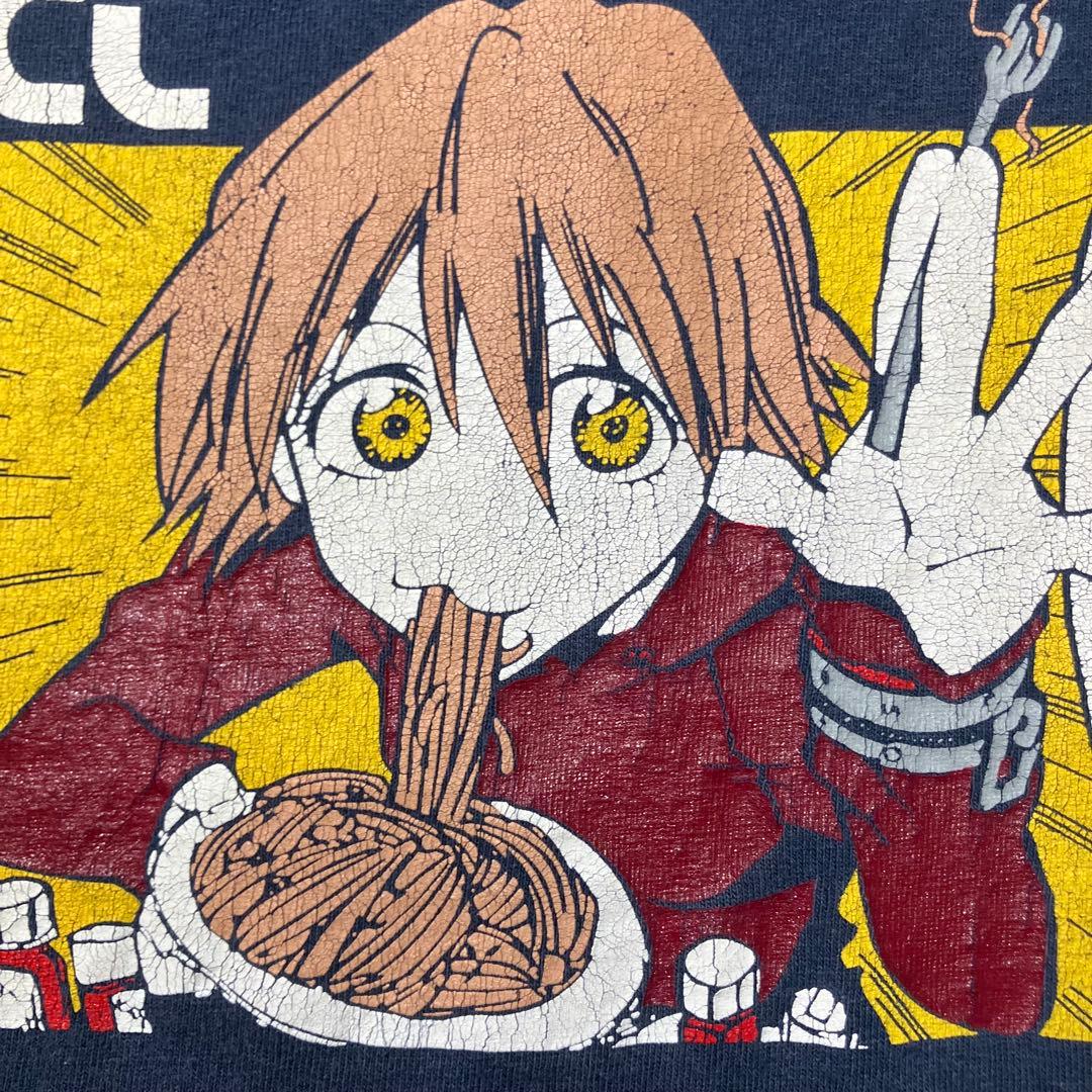 【L】90s FLCL フリクリ ハル子 アニメ Tシャツ Vintage