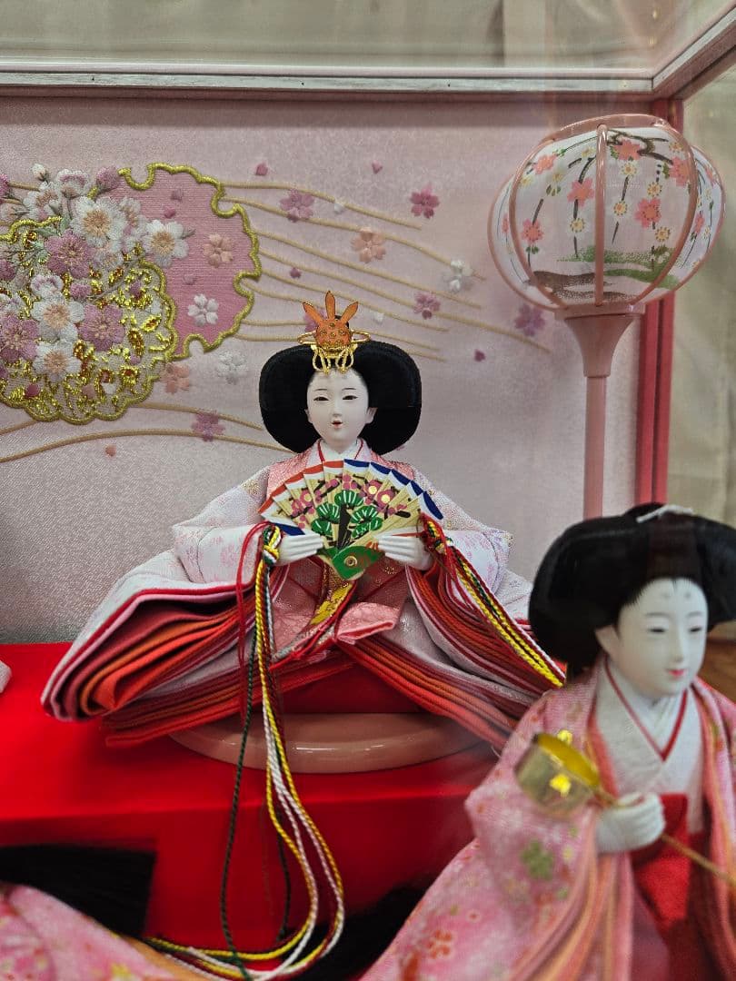 【一点限り】雛人形　ケース飾り　K13