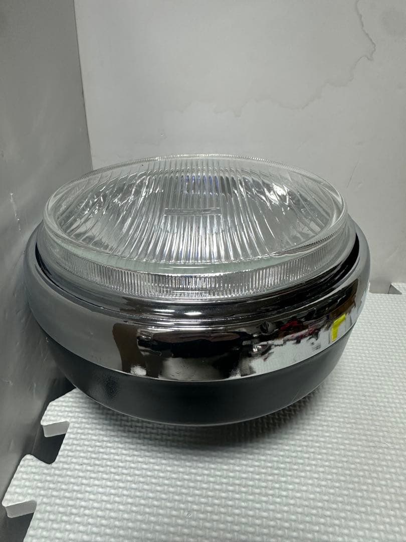 程度良好/当時物FET極東凹みレンズヘッドライト/検索シビエCIBIEマーシャル