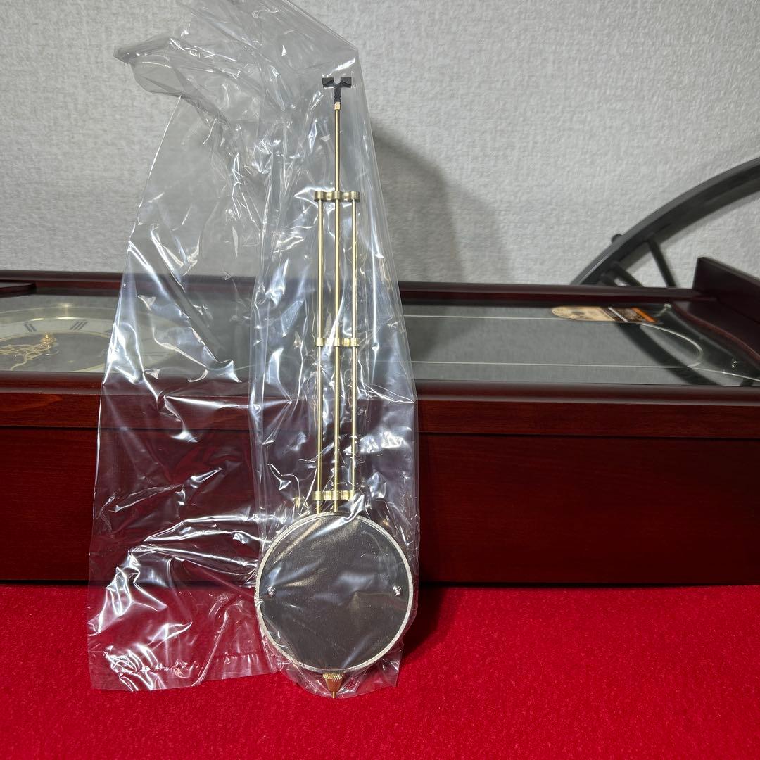 か*ん様 未使用　希少　セイコークォーツ　クロック　振り子時計　レトロ　服部 P