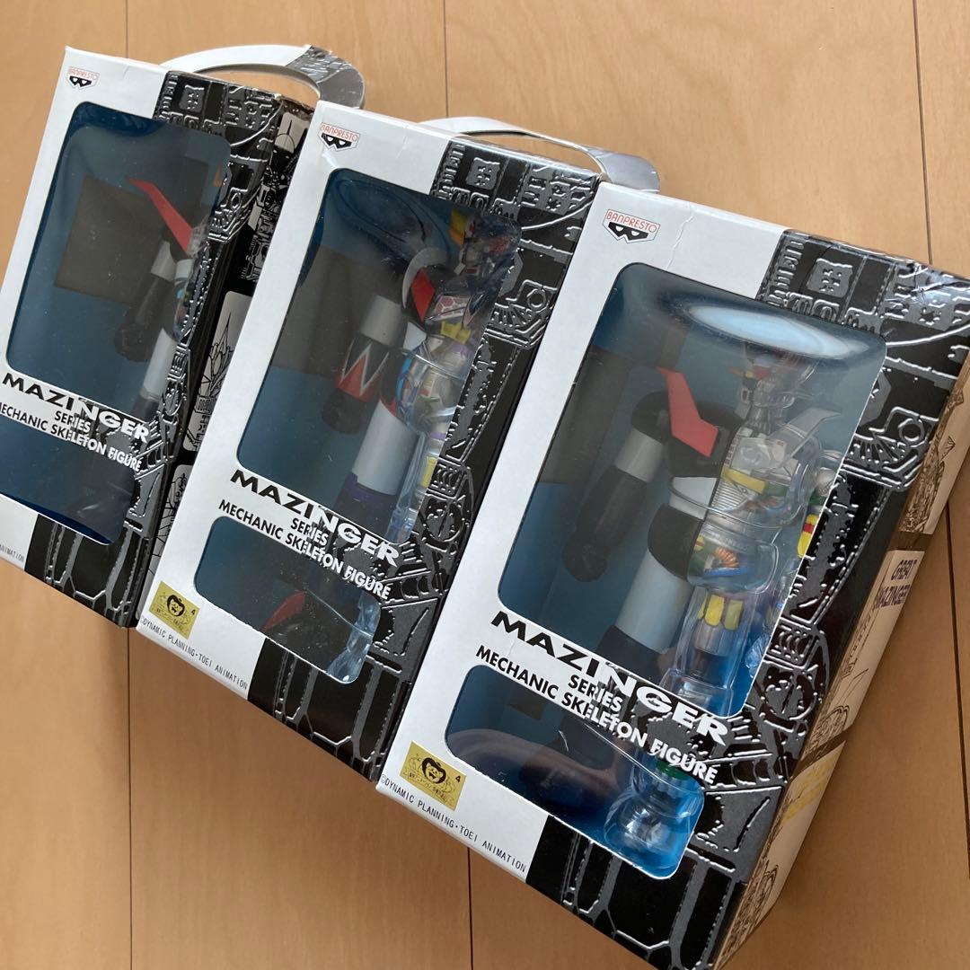 【即購入ok!!】マジンガーシリーズ メカニック スケルトン フィギュア 全3種