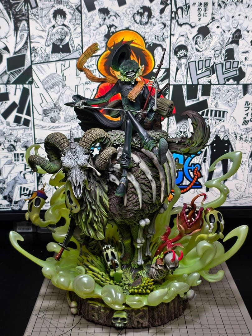 ワンピース ブルック 模界霧都 スタチュー フィギュア 即日発送　実物写真