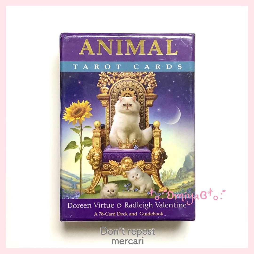 ❣️セール中⚜️希少✨新品未開封✨絶版✦アニマルタロットカード✦オラクル✥英語版✥
