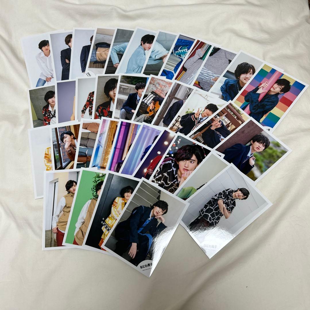 なにわ男子　道枝駿佑　オフショット　公式写真　まとめ売り　63枚