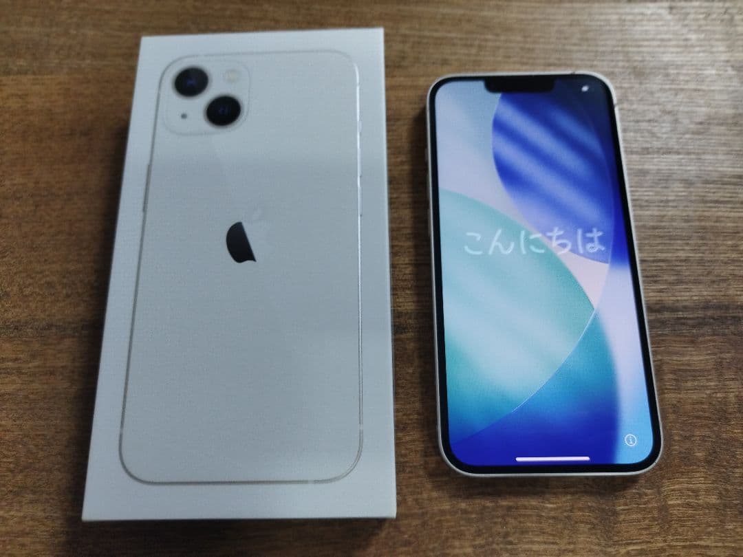 iPhone13 バッテリー残94%　128GB ホワイト