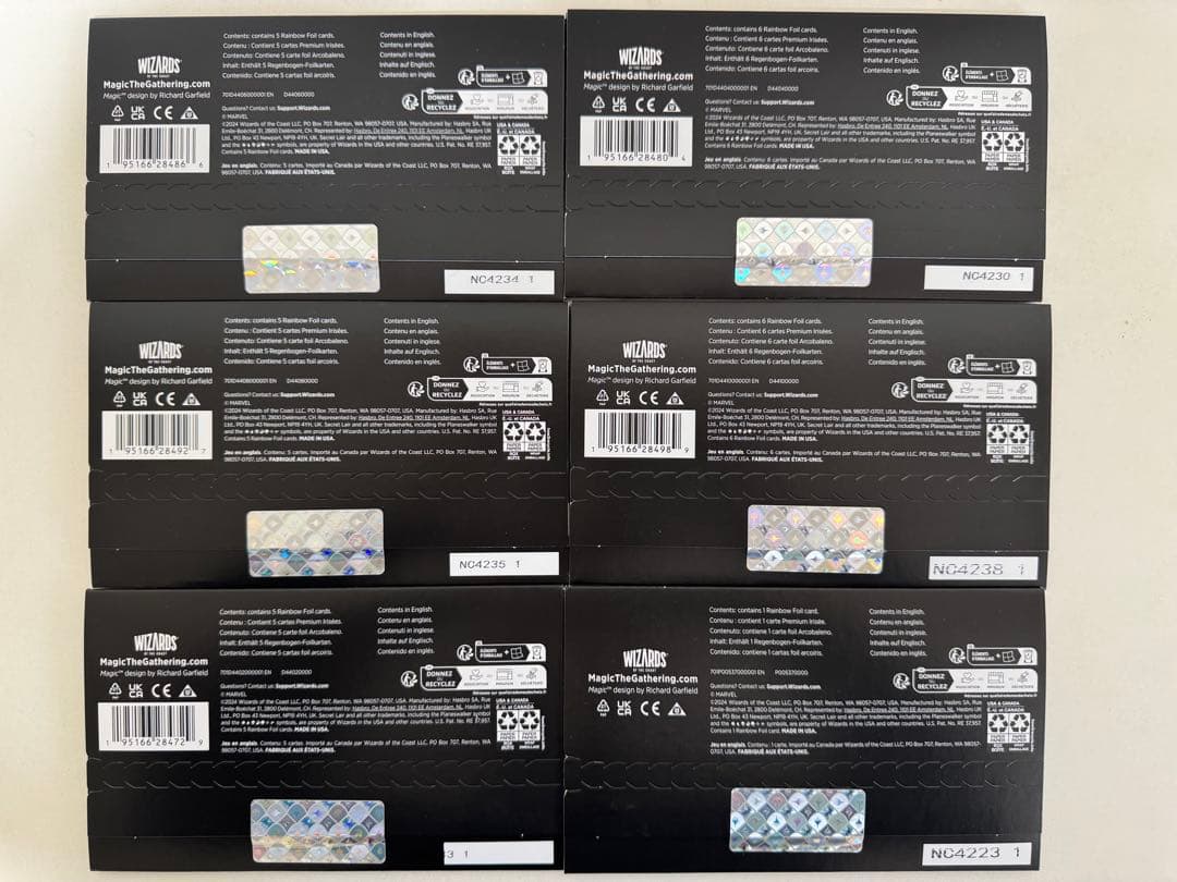 Secret Lair x Marvel Foil 全種セット 特典つき