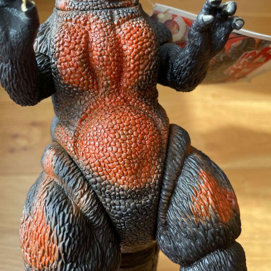 【希少タグ付】1995年 バーニングゴジラ ソフビ フィギュア 東宝