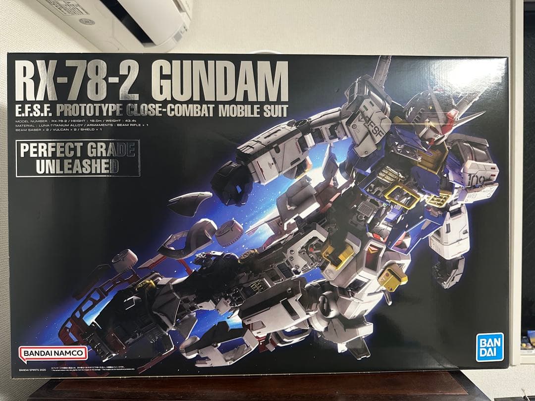 PG UNLEASHED 1/60 RX-78-2 ガンダムとクリアボディセット