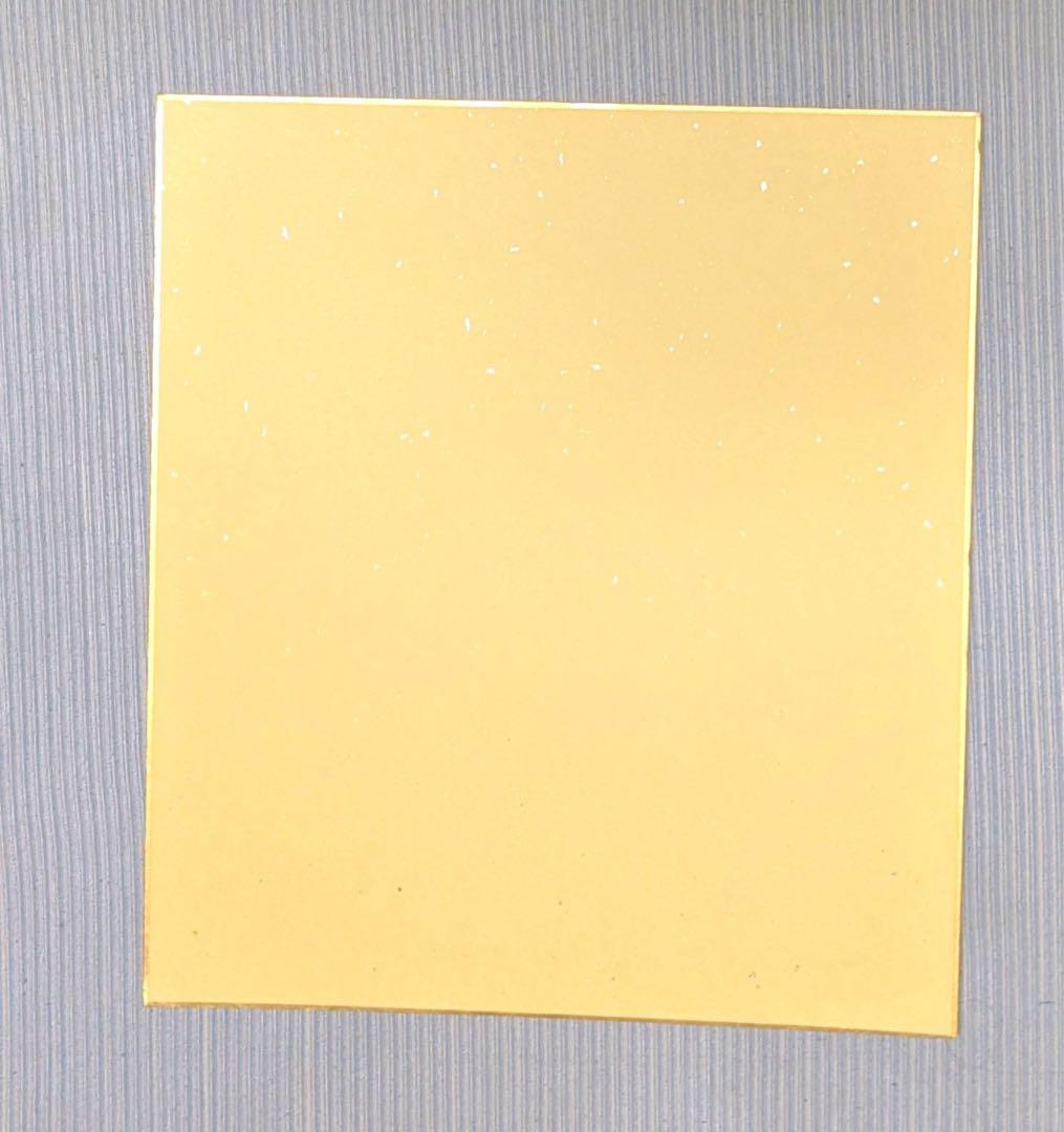 あだち充 直筆サイン 色紙 直筆イラスト カラー タッチ