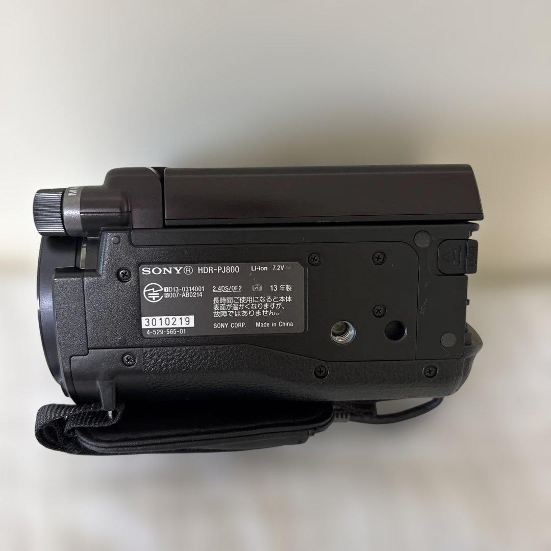 【SONY ハンディカム HDR-PJ800】ケース付き