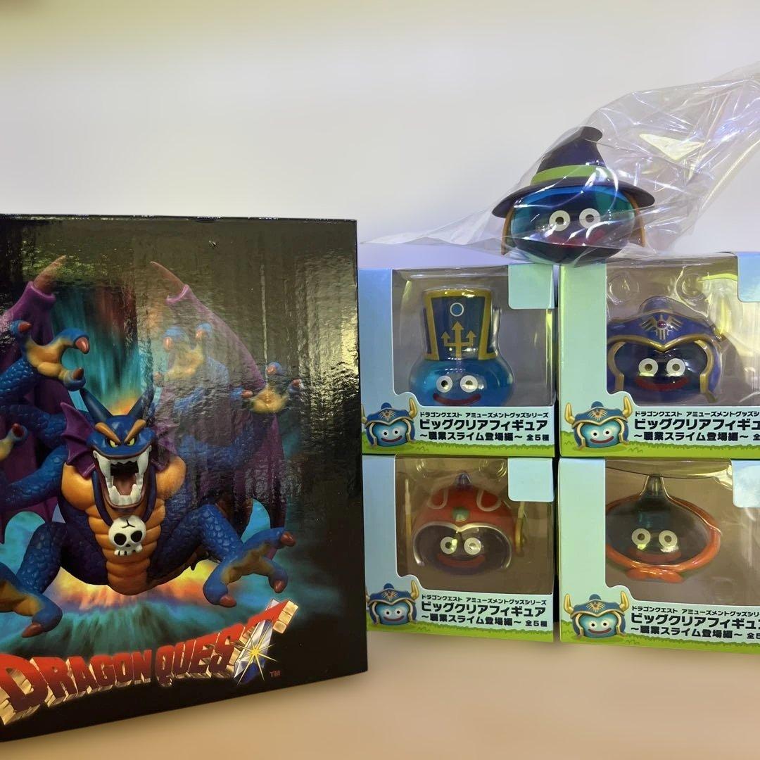 ドラゴンクエスト　AM　ビッグクリアフィギュア　職業スライム登場編 5体とおまけ