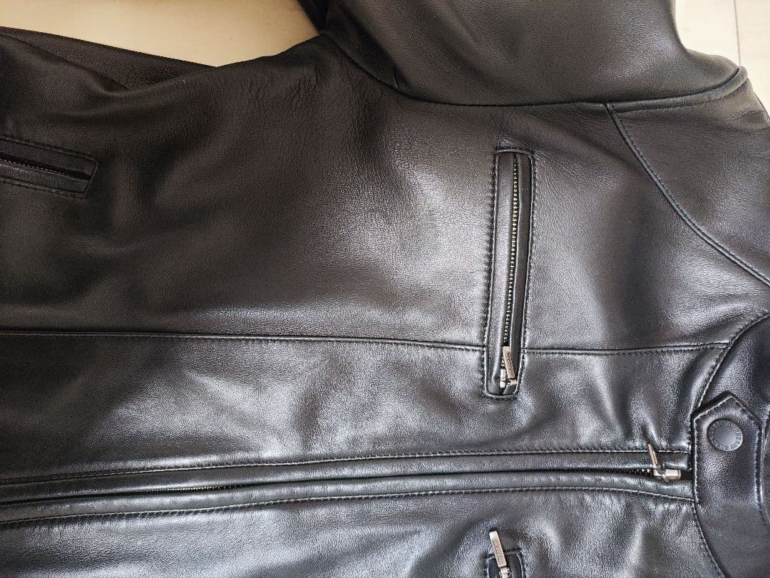 バーバリー　BURBERRY　ブラックレーベル　シングルライダース　サイズＬ