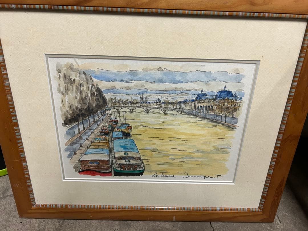 高橋文平　水彩画