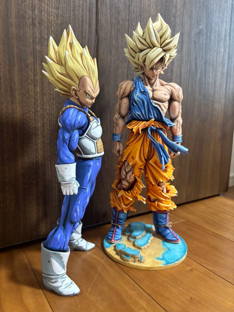 ドラゴンボール 孫悟空 ベジータ SMSP リペイント 二次元彩色 フィギュア
