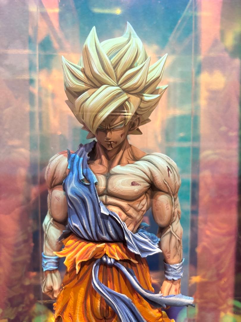 ドラゴンボール 孫悟空 ベジータ SMSP リペイント 二次元彩色 フィギュア