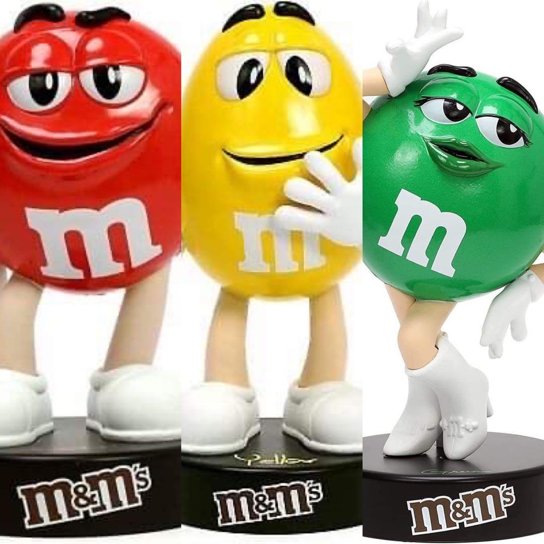 jada toysM&M's メタルダイキャストフィギュア　3体セット