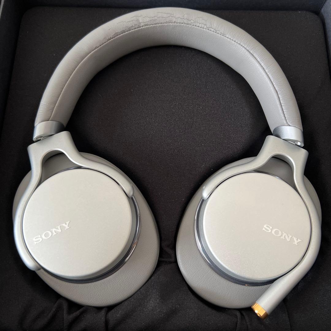 SONY ハイレゾヘッドホン MDR-1AM2（S） シルバー
