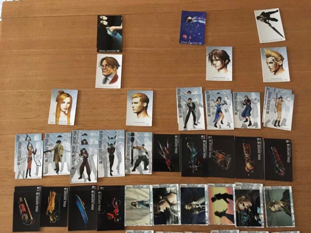 ファイナルファンタジー8 初版　オフィシャルゲームカード&トレーディングカード