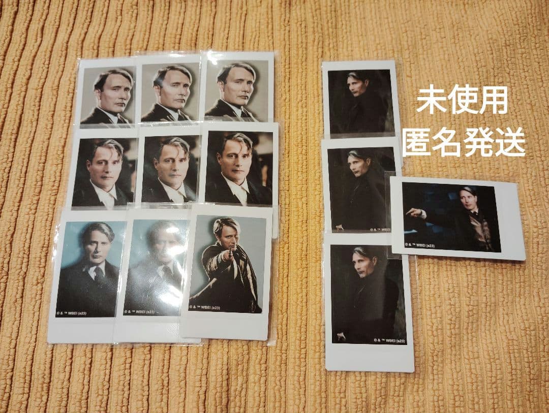 マッツミケルセン　グリデンバルド　コミコン　ランダムチェキ風フォトカード　チェキ