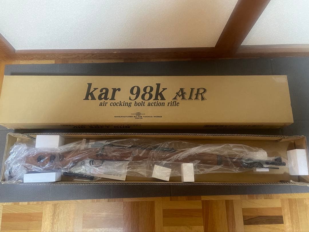 タナカ　kar98k エアコッキングボルトアクションライフル