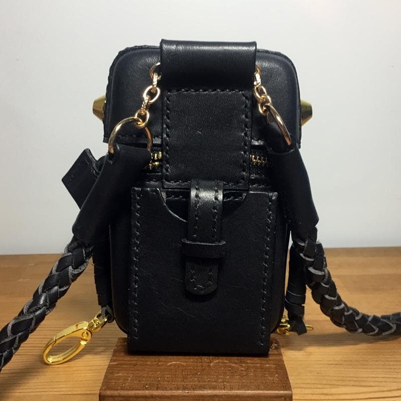 本革 カメラポーチ コンデジ デジカメ カメラケース レザー