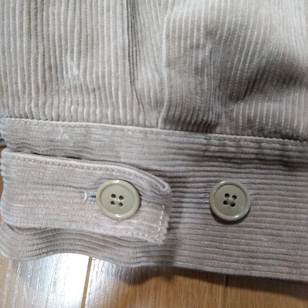 DESCENDANT コーデュロイ ジャケット ベージュ