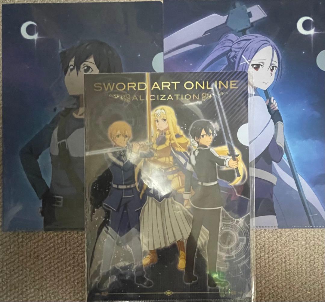 SAO クリアファイル各種