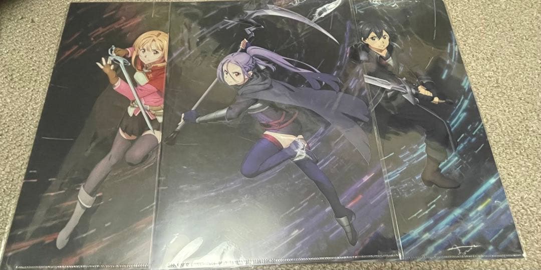 SAO クリアファイル各種