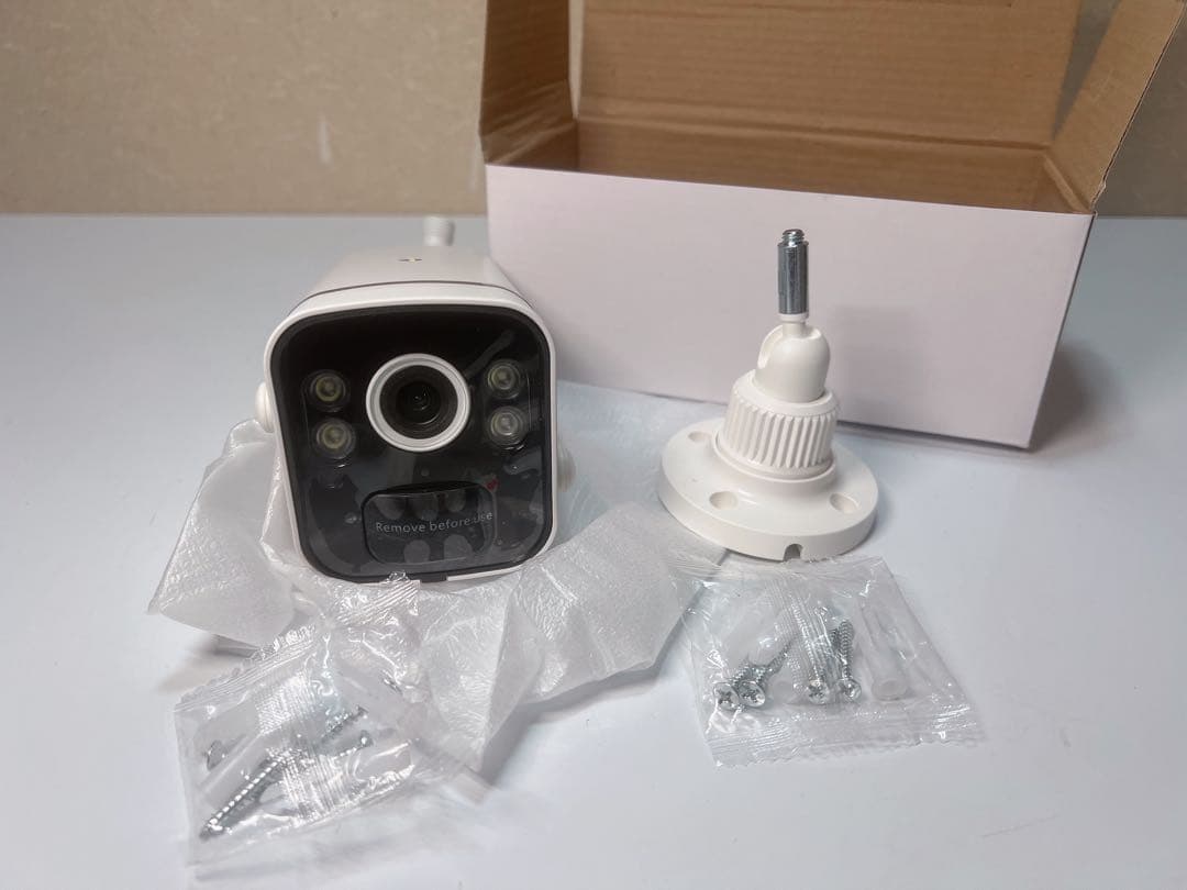 太陽光発電によるワイヤレスホームセキュリティカメラシステム