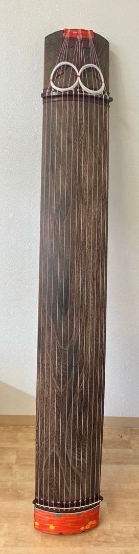 ②琴 13弦 日本 伝統的 楽器 和楽器 弦楽器 和琴 木製 13 琴柱10本