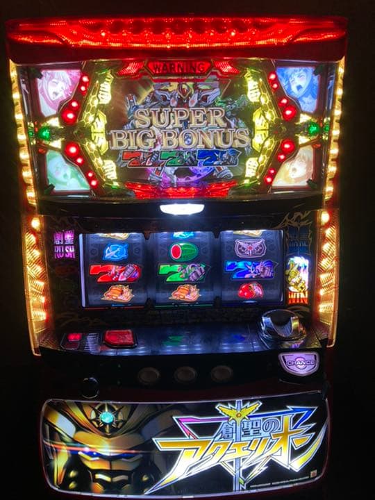 パチスロ　創聖のアクエリオン実機　　極メROM仕様