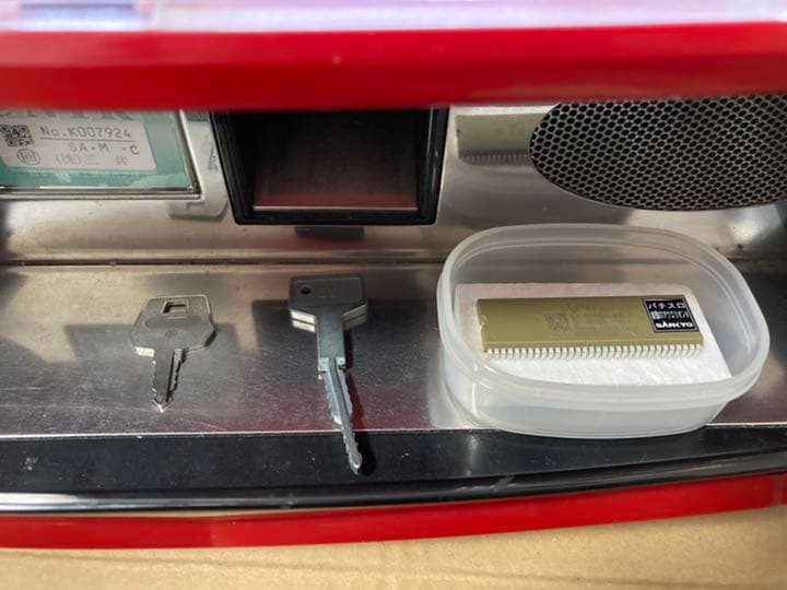 パチスロ　創聖のアクエリオン実機　　極メROM仕様