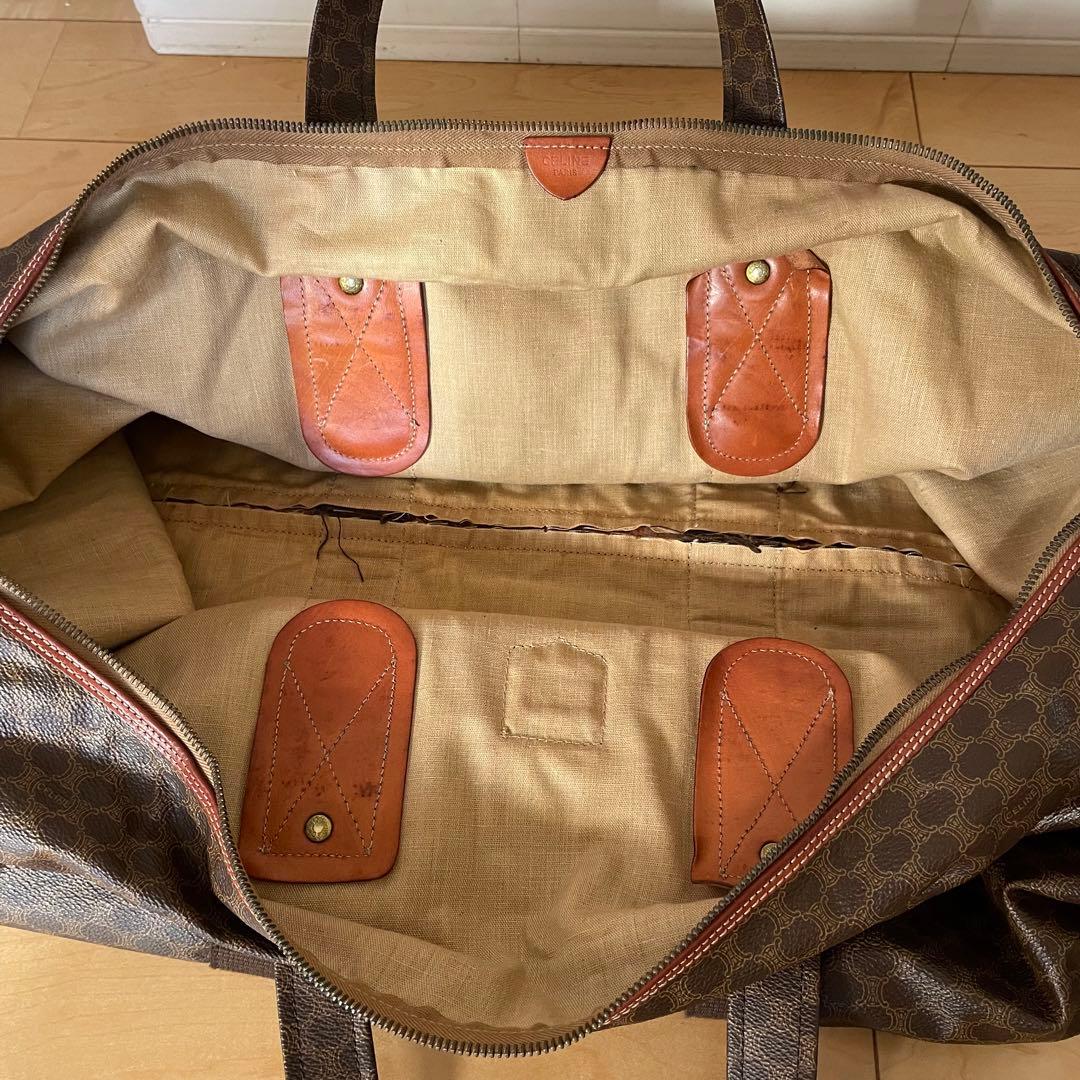 CELINE ブラウン ボストンバッグ