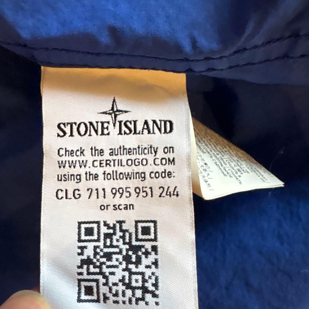 STONE  ストーンアイランド フーデッド ジャケット 正規品 L