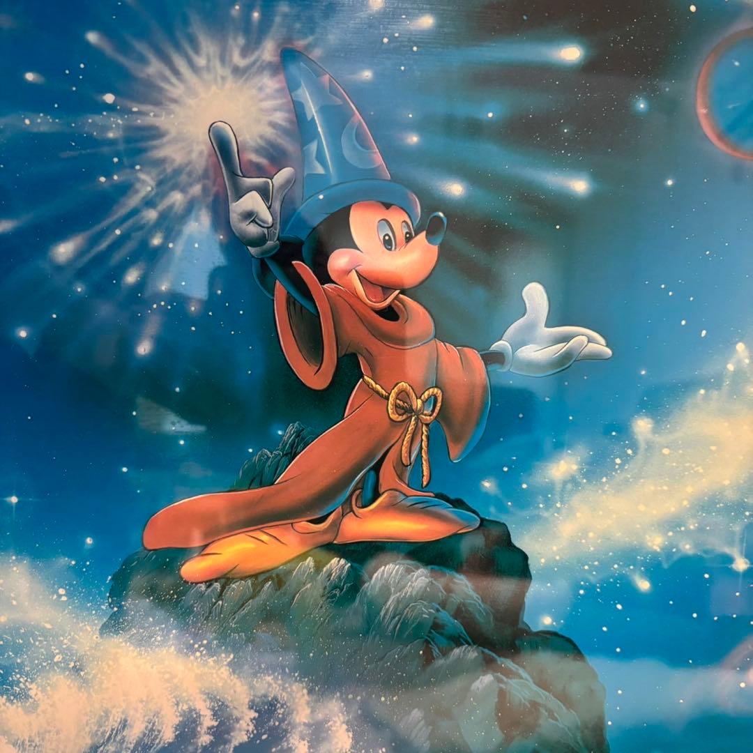 希少★ クリスチャンラッセン ソーサラー・オブ・ザ・シー　ポスター ディズニー