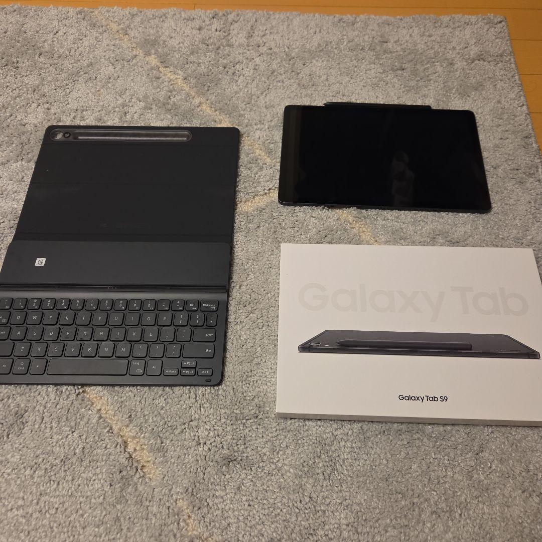 Galaxy Tab S9 本体 + キーボードカバー