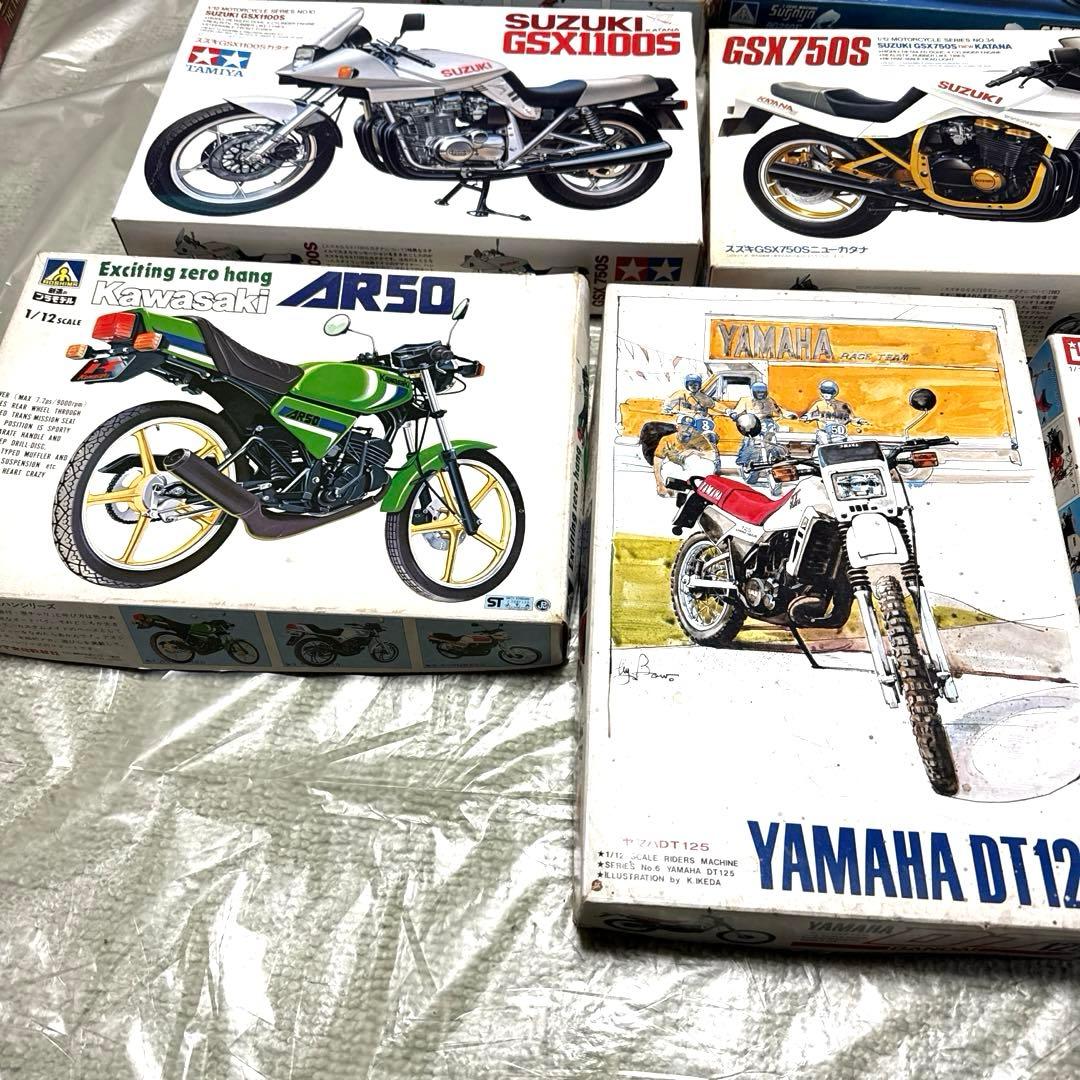 期間限定セール！プラモデル バイク まとめ売り 11種セット