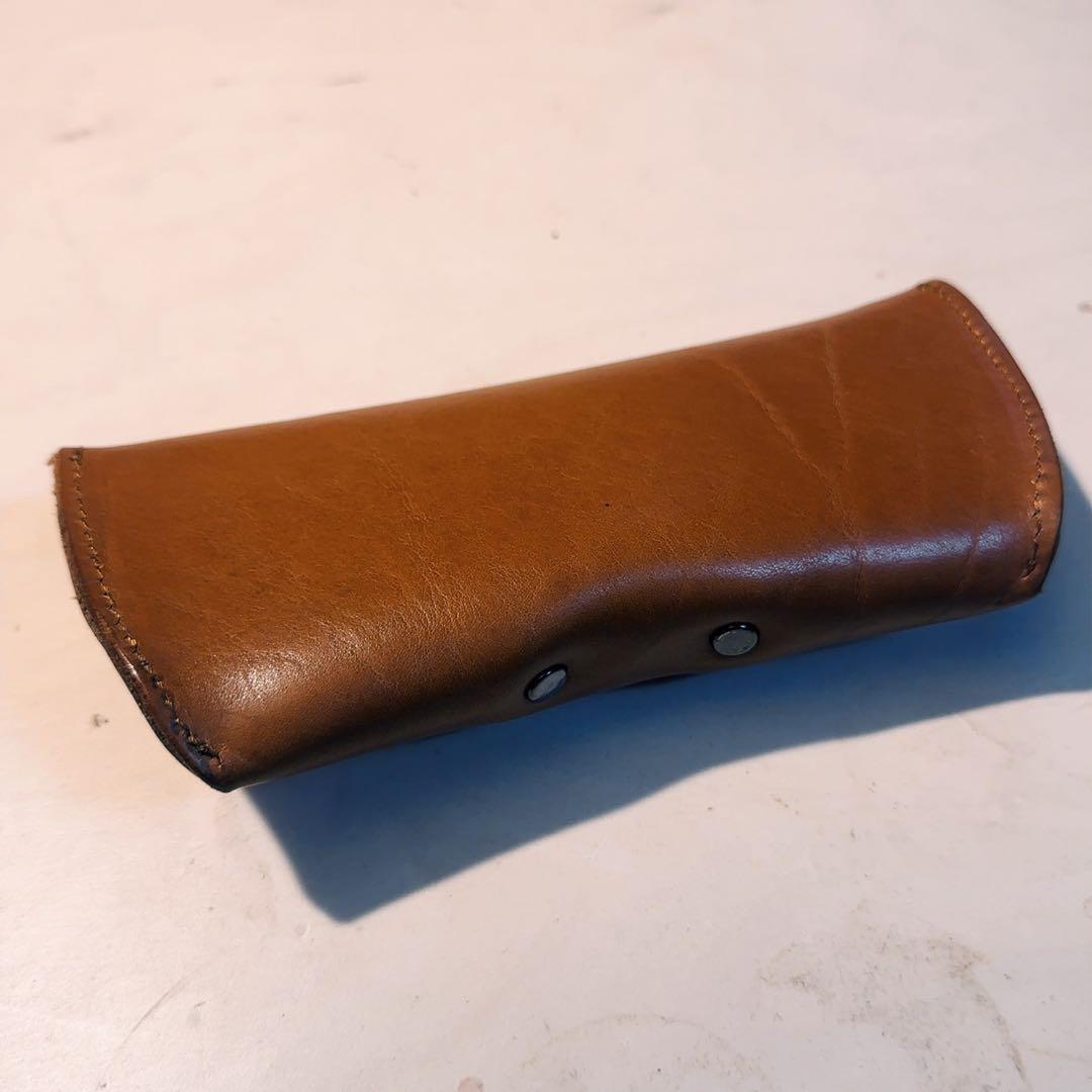 RRL クラシックレザー眼鏡ケース