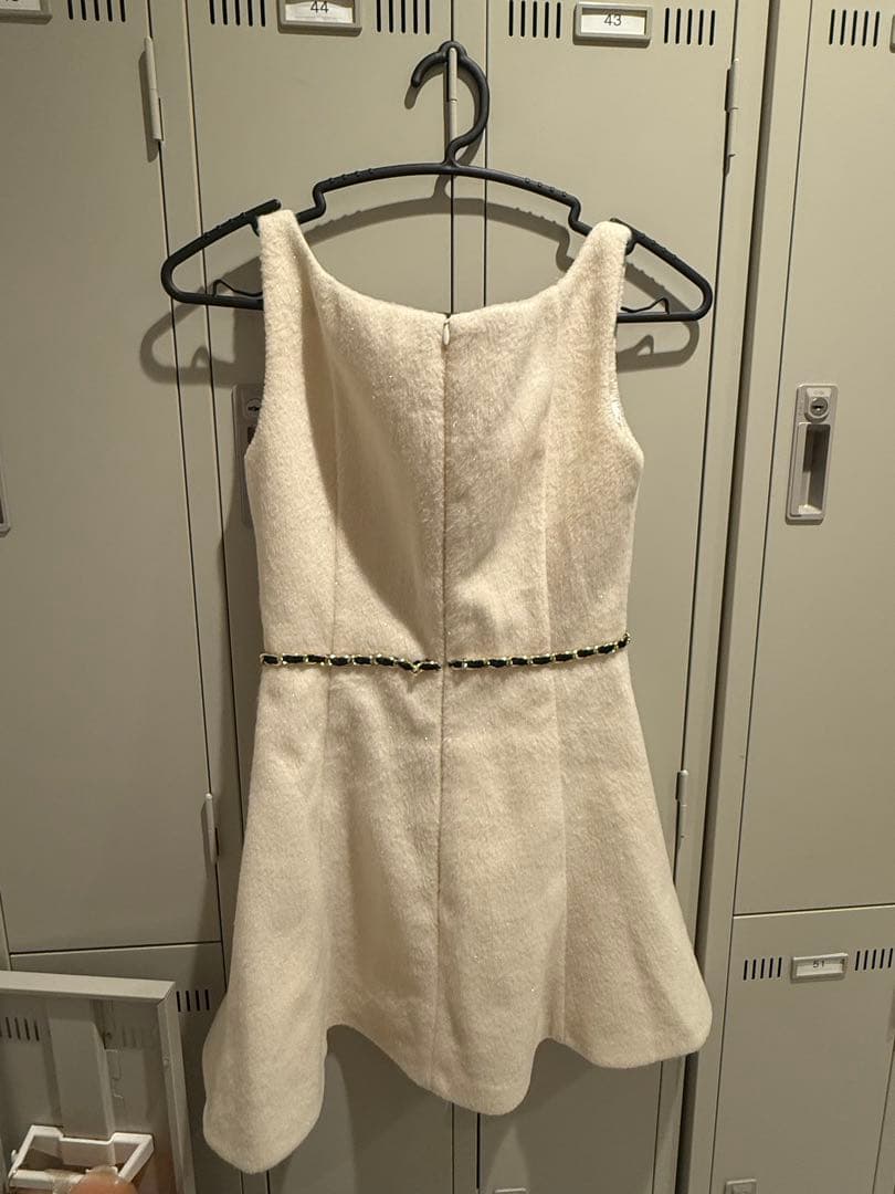 ROBE de FLEURS アイボリー　ドレス