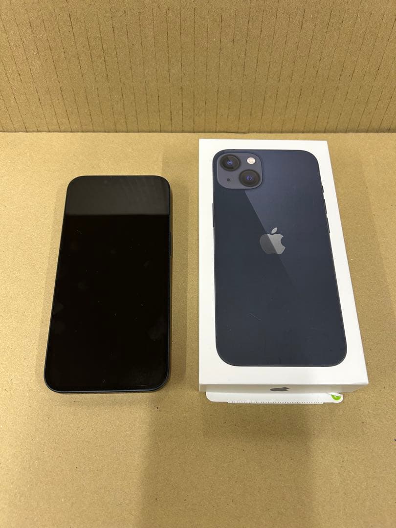 【美品】iPhone 13 128GB ミッドナイト SIMロック解除済み