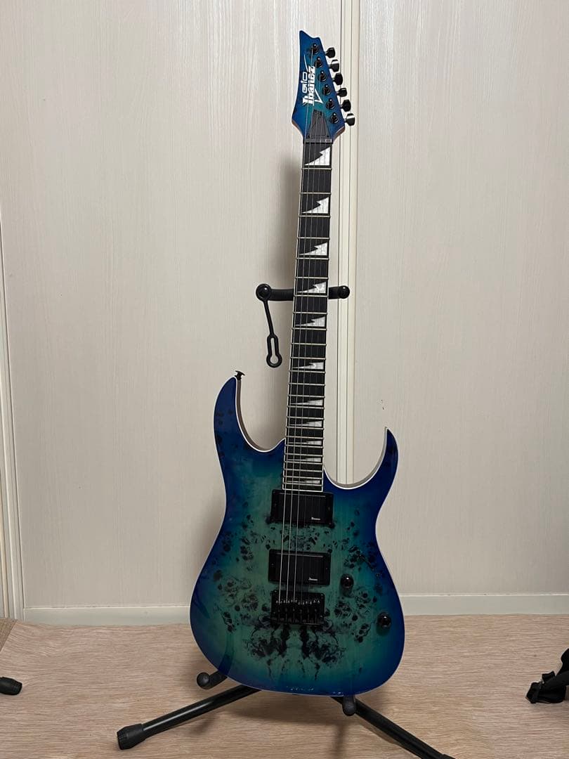 【エレキギター 】Ibanez gio GRGR221PA-AQB 24フレット