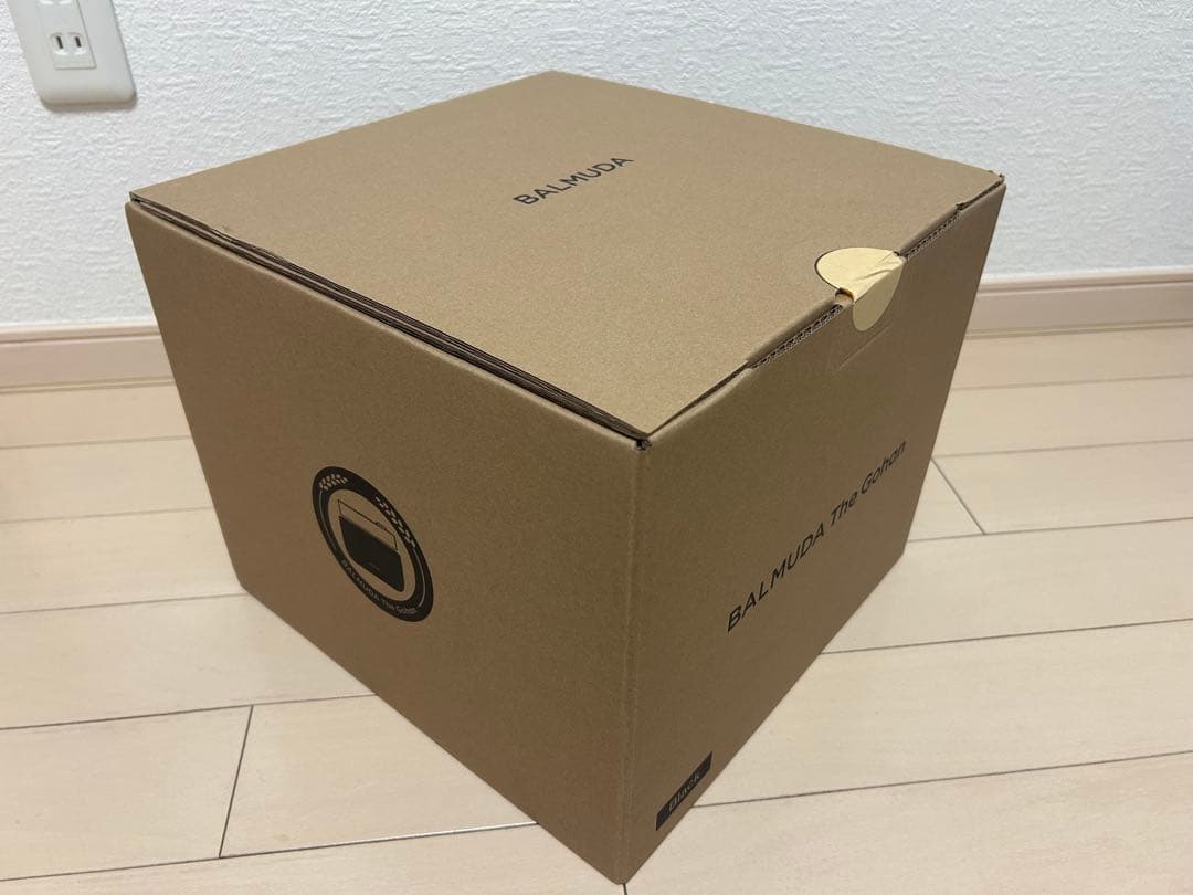 最新型K08A-BK バルミューダ炊飯器　新品・未開封